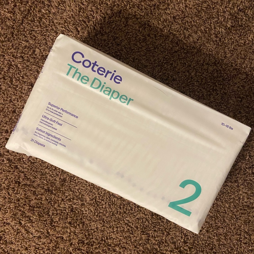 COPY - Coterie Diapers sz 2